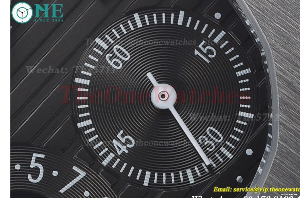 Nautilus Black SS A240 LE 40mm GRF Stk 5712 0417